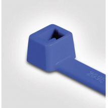 Hellermanntyton - 111-04800 T50R-PA66-BU Serre-câble 200 mm 4.60 mm bleu 100 pc(s)
