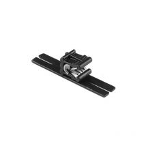 Hellermanntyton - 151-03403 - 500 x Clips de cinta para bordes de chapa EC17 - 46,5x10x13mm Negro