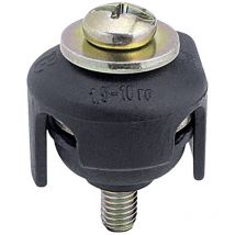 Hellermanntyton - 435-01559 Tap Connector 1510-ST-BK Morsetto di derivazione flessibile: - rigido: 1.5-10 mm² 1 pz. Nero