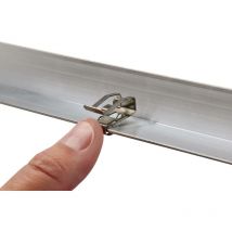 MSC2-SS304-ML Clip pour bord de tôle 151-00982 1 pc(s) R041181 - Hellermanntyton
