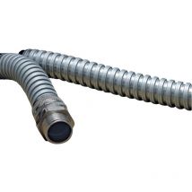 166-30110 SC10 Stahlschutzschlauch Metall 6.80 mm 10 m - Hellermanntyton