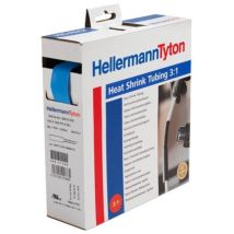Hellermanntyton Warmschrumpfschl. Dw 3meter (his-3-24/8 Blau)