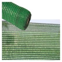 Hellgrünes Beschattungsnetz, Maße: 2 x 50 m, Verdeckung 70 %