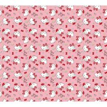 Coppia di Tende per Finestre Rosa 180x160cm - Multicolor - Hello Kitty