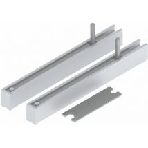 Helm - 140 Tragprofil-Set me minimale Einbauhöhe Aluminium