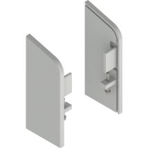 150 Abdeckkappe W Wandmontage Links Ral 7035 Lichtgrau - Helm