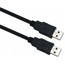 Helos - Câble de raccordement usb 3.0 a mâle/A mâle 5 m Noir (288324)