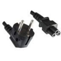 Câble D'Alimentation Avec Fiche De Contact De Protection 90° Vers C5 Noir 3 M 262769 - Helos