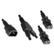 Câble d'extension y 2 x C13 vers C20 Noir 2 m (262673) - Helos