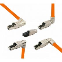 Helos - feldkonfektionierbarer Premium Cat 6A Stecker 5-Ausführungen (263836)