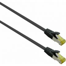 Ultra flex Patchkabel s/ftp Cat 6a tpe schwarz 5.0m - Cable - Network (263805) - Helos