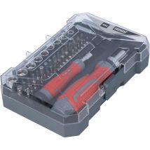 Bit-Nußs. m.Ratschengriff 49tlg. - Helpmate