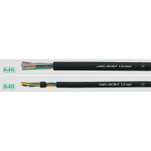 Helukabel - 35005 Gummischlauchleitung H05RR-F 3 g 0.75 mm² Schwarz 50 m