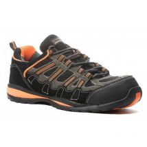Bottes de sécurité Coverguard Helvite S1P taille 40 noir/orange cuir velours