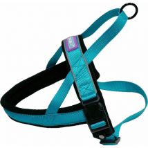 DOG - Hemm & Boo Padded Harness Aqua - 14-18 - 380733