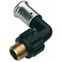 Henco 90° Übergangswinkel AG PVDF 20x3/4"