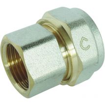 Raccord droit à visser pour tube Multicouche Ø20-F15/21