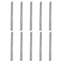 Glissières de tiroirs Coulisses pour charges lourdes softclose Coulisses à sortie totale 45mm 650mm 10X