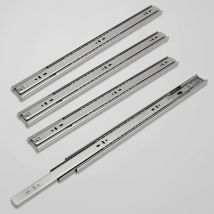 Swanew 1-10 par Correderas para cajones de muebles. Correderas de bolas para cajones de extensión total. 35kg/45kg 450mm