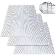 14 Plaque de polycarbonate creux 4 mm. Plaques alvéolaires en polycarbonate 10.25 m². Plaques à double paroi polycarbonate alvéolaire résistant aux