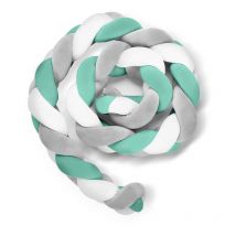 3M Bébé Oreiller Tour de lit bébé aide au sommeil enfant bébé oreiller stéréotypé gris blanc vert - Hengda