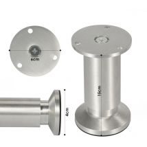 4x Pieds de table en épingle à cheveux Pieds de table en métal Pieds de meubles Pieds en épingle à cheveux noir 3 barres.30cm - Hengda