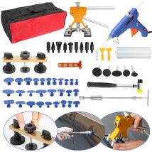 Tolletour - Hengda 57x strumento di rimozione ammaccatura estrattore kit di riparazione ammaccatura martello scorrevole rimozione ammaccatura auto