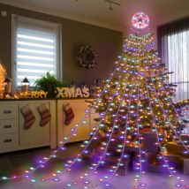 Albero di Natale a led 319 led String Light rgb String Light - Hengda