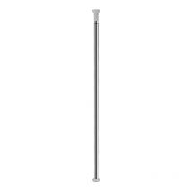 Barre à Tension de Douche Tringle à rideaux sans perçage tige barre inox téléscopique 140-260cm comme tringle de douche - Hengda