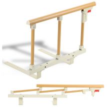 Hengda Barriere De Lit Adulte pour Personnes Âgées/Adulte Lit Garde Rail Latéral Pliable. Lit Portable De Sécurité Barrière Garde-Corps 70x40cm
