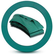 Coussin de Protection pour Trampoline de Remplacement, Trampoline Couverture Rembourrage, 426 cm, Vert - Hengda