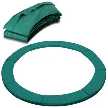 Coussin de Protection pour Trampoline de Remplacement Trampoline Couverture Rembourrage 305 cm Vert - Hengda