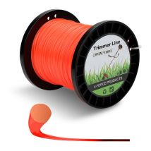 Fil de coupe 100M Fil de tonte pour débroussailleuse Nylon Orange Round 2mm - Hengda