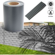 Cran d'intimité de jardin pvc Brise vue brise vent canisse et brande.70m.anthracite - Hengda