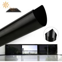 Film Miroir Fenêtre Anti Chaleur Anti-Regard Contrôle de la Température Protection de la Vie Privée Film Adhésif Réfléchissant pour Fenêtre Maison