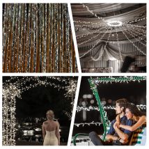 Swanew Guirlande led,led guirlandes Guirlande Guirlande extérieure étanche 100 LEDs 10m blanc froid