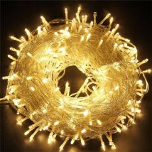EINFEBEN LED Lichterkette,Lichterkette 8 Modi Außenbeleuchtung Wasserdichte mit Fernbedienung und Timer für Zimmer Weihnachten Dekoration10M