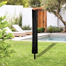 Hengda Housse de protection pour sèche-linge rotatif pour séchoir à linge 210D 168x28cm Séchoir à linge résistant aux UV et aux intempéries