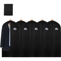 Hengda Housses de vêtements sacs de protection Sac à vêtements Housse de protection de luxe Housse de vêtement Housse de vêtement avec sac à