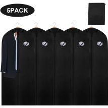 Housses de vêtements sacs de protection Sac à vêtements Housse de protection de luxe Housse de vêtement Housse de vêtement avec sac à chaussures 6x