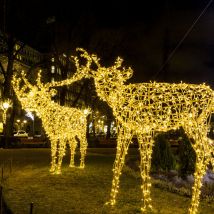 Einfeben led guirlandes Guirlande Guirlande lumineuse filaire étanche extérieur 300 LEDs 30m blanc chaud