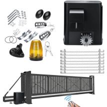 Pack de motorisation pour portail coulissant.Kit de connectivité -Pour portail longueur max.12m.Motorisation Portail Coulissant - Hengda