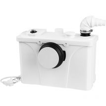 Wolketon - Hengda Pompa fecale da 700 w Pompe per acque reflue Pompe per acqua con filtro a carbone per wc Doccia Lavabo Pompa domestica