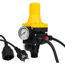 Swanew Pumpensteuerung Druckschalter Tiefbrunnen Pumpenschalter Hauswasserwerk Automatik mit Kabel