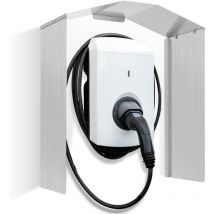Swanew Regenschutz, Metallsteckdosen-Regenschutz, langlebig, Silber Steckdosenabdeckung