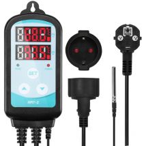 Hengda - Régulateur de température Chauffages infrarouges Régulateur de température pid lcd 3000W Contrôleur numérique Thermostat 230V