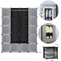 Système d'étagères Penderies Créativité Penderie Étagère Étanche Rangement diy - Hengda