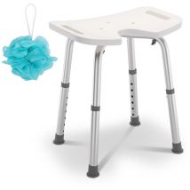 Hengda - swanew Tabouret de douche,Tabouret de salle de bain,Siège de douche réglable en hauteur tabouret de douche ergonomique pieds antidérapants