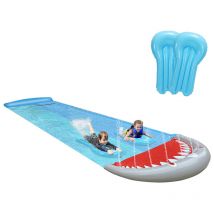 Hengda Toboggan aquatique toboggan PVC toboggan intégré 5.5x1.45m