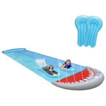 Toboggan aquatique toboggan pvc toboggan intégré 5.5x1.45m - Hengda